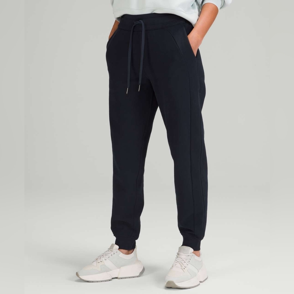 lululemon athletica Black Track Joggers- size 12